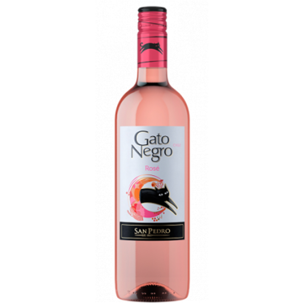 Wino Gato Negro Rosé 13% różowe wytrawne 750 ml