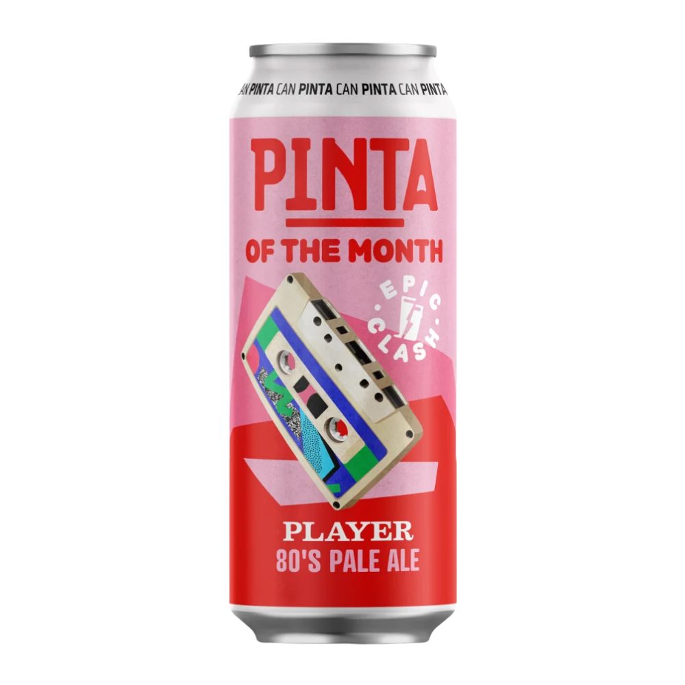 Piwo Pinta Player 80's Pale Ale 5% 500 ml puszka DRS