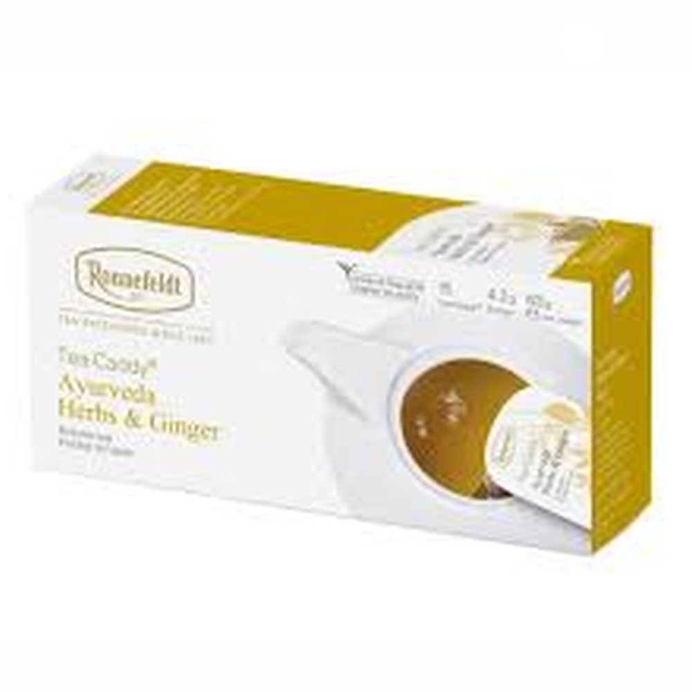 Herbata Ronnefeldt Lo Ayurveda Herbs & Gingers Ziołowa Dosha Vata, Torebka 100 ml
