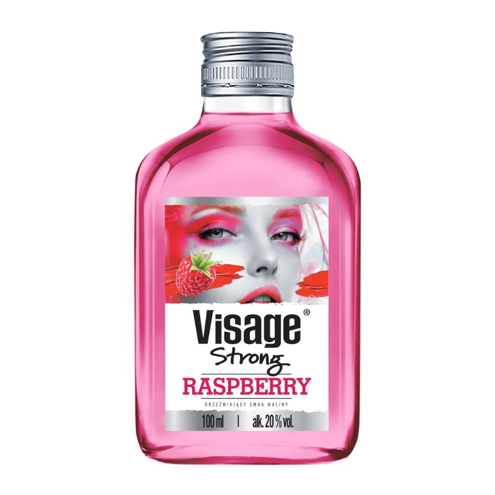 Wódka Visage Raspberry 20% 100 ml