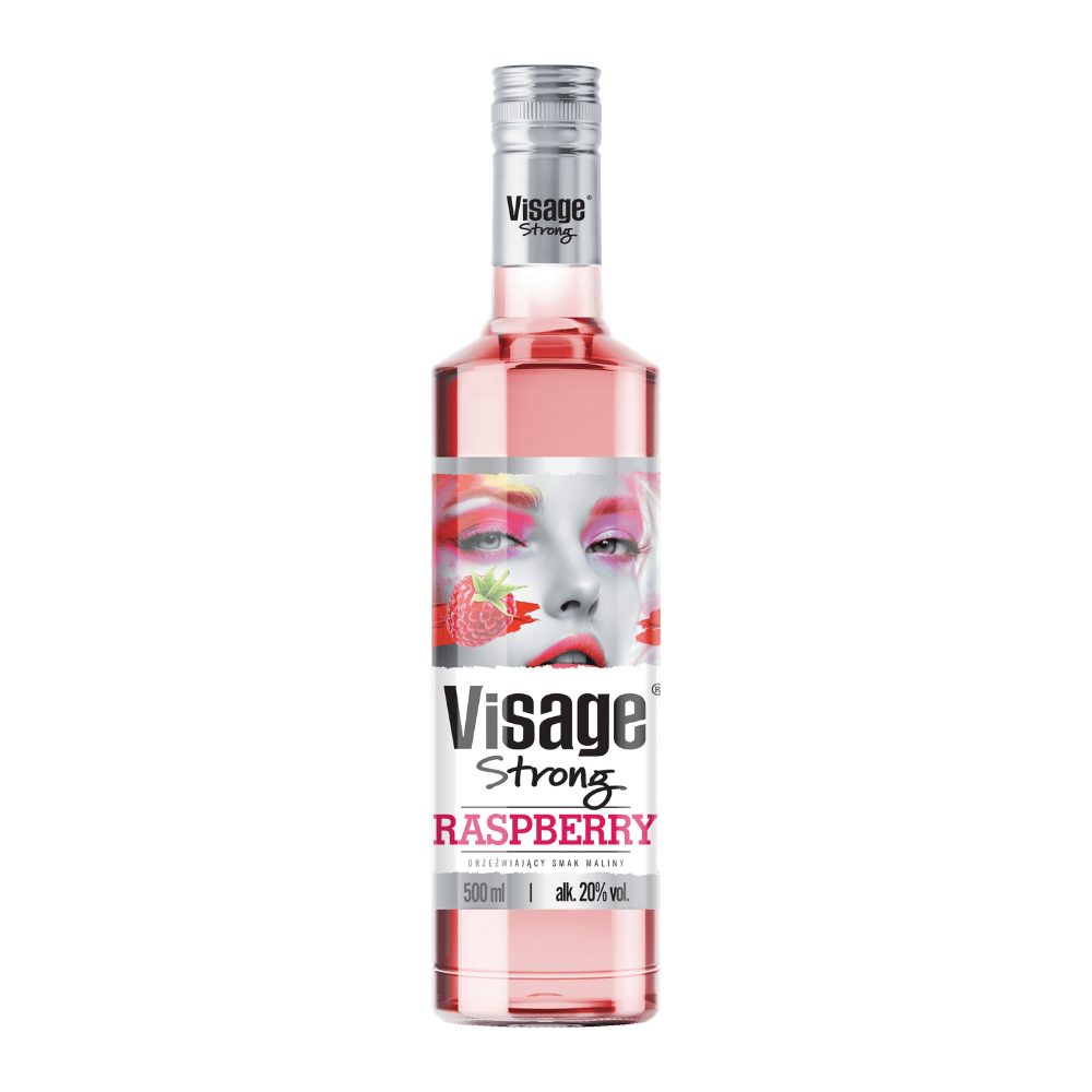 Wódka Visage Raspberry 20% 500 ml
