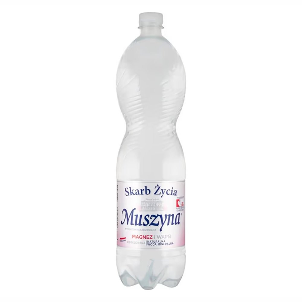 Woda gazowana Skarb Życia Muszyna 1500 ml