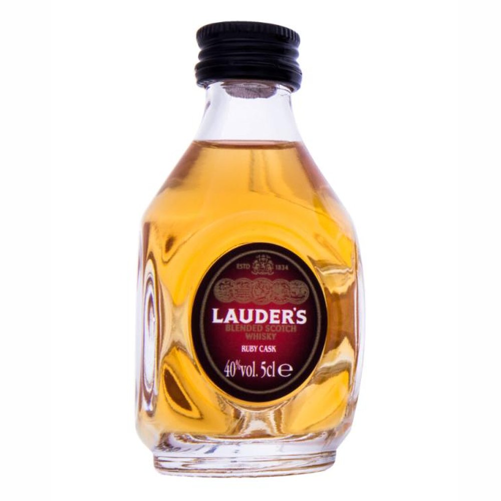 Whisky Lauder's Ruby Cask Blended 40% 50 ml