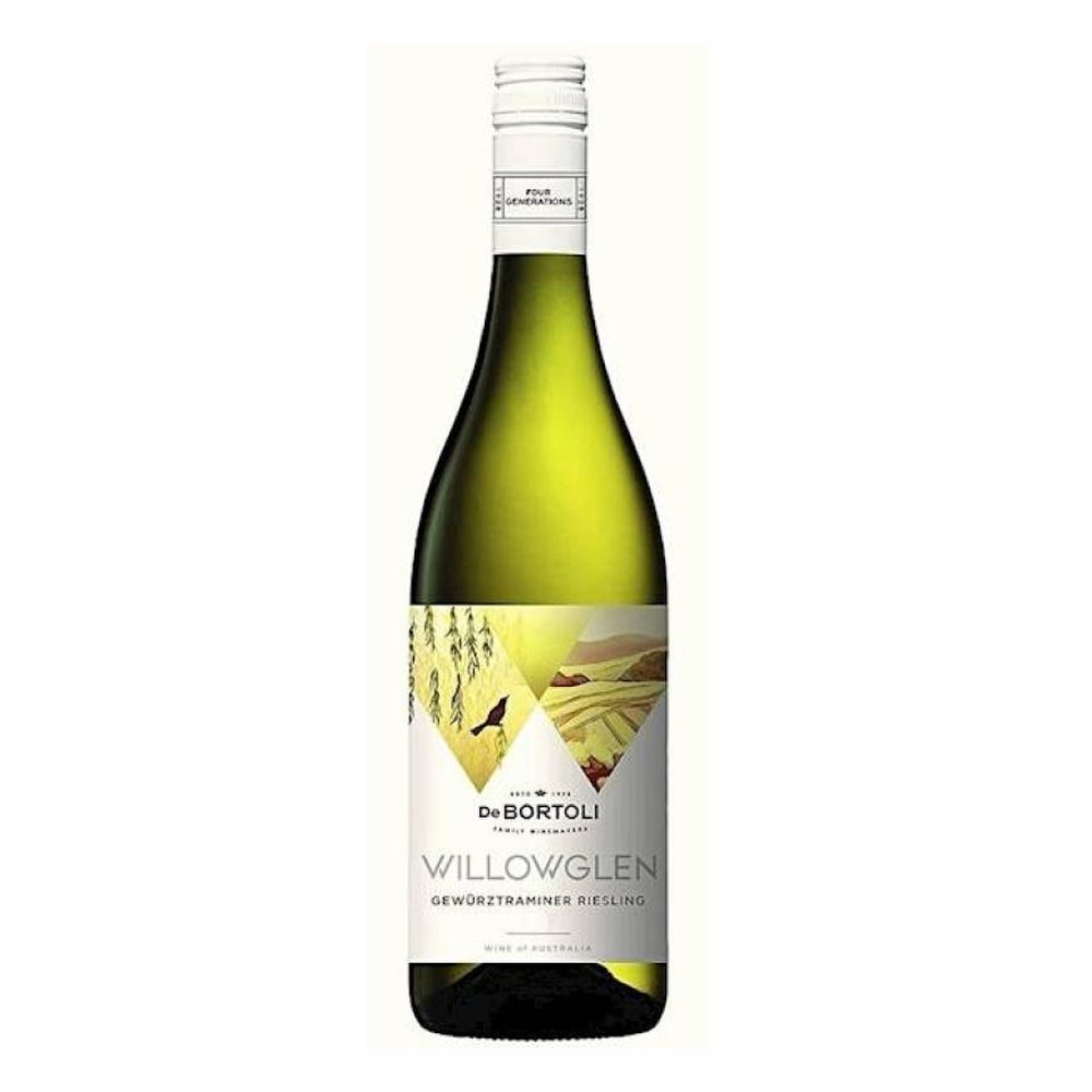 Wino Riesling Willowglen Gewurztraminer Australia 11,5% białe półsłodkie 750 ml