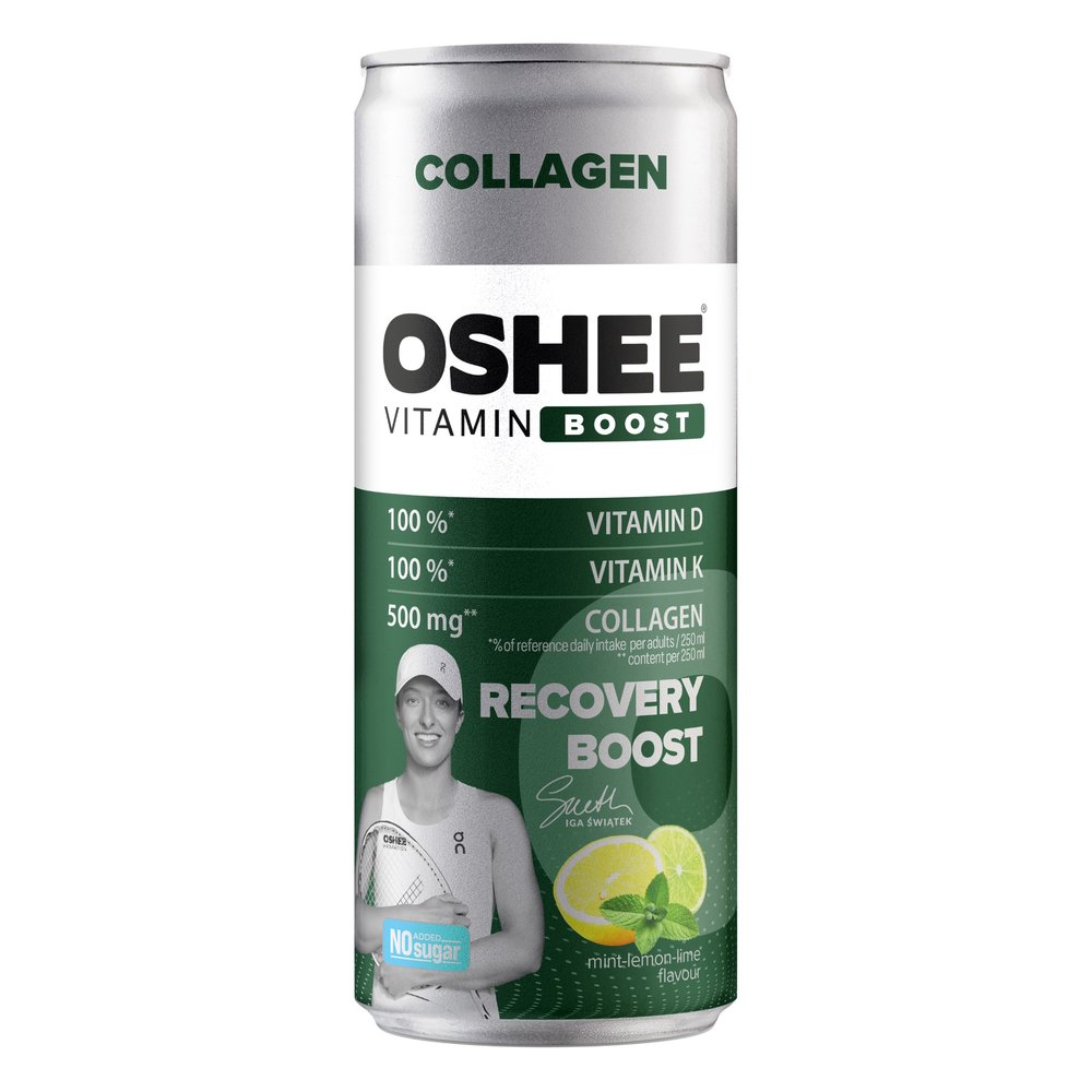 OSHEE Vitamin Boost Collagen mięta cytryna limonka 250 ml