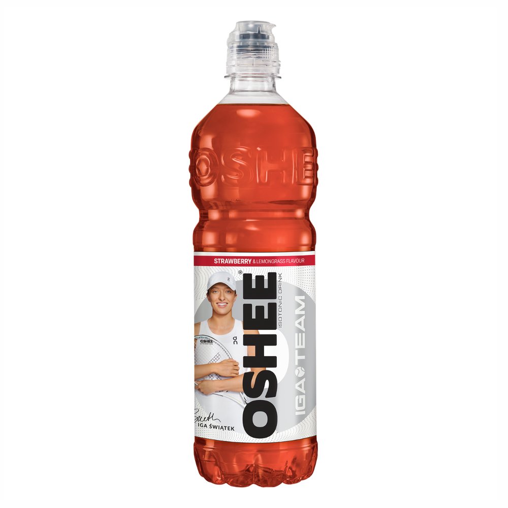 OSHEE Isotonic Drink truskawka - trawa cytrynowa 750 ml