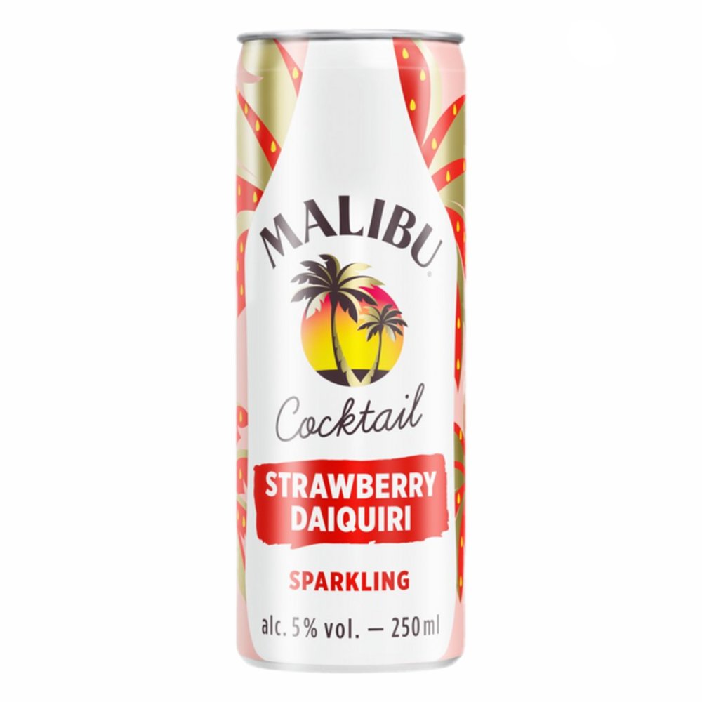 Drink Malibu STrawberry Daiquiri 5% 250 ml