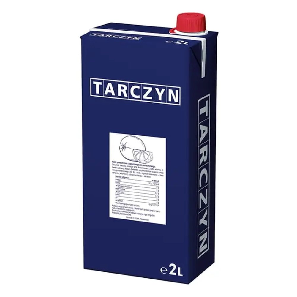 Napój Tarczyn Nektar Pomarańczowy 6 x 2000 ml