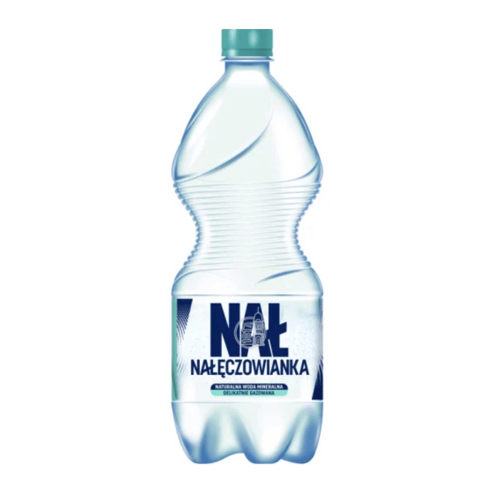 Woda Nałęczowianka delikatnie gazowana 1000 ml DRS