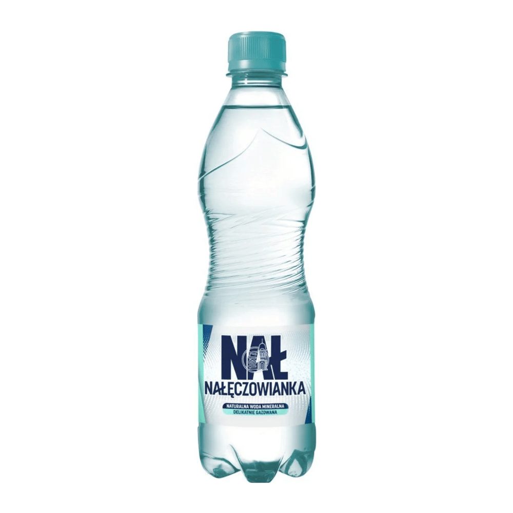 Woda Nałęczowianka delikatnie gazowana 500 ml DRS