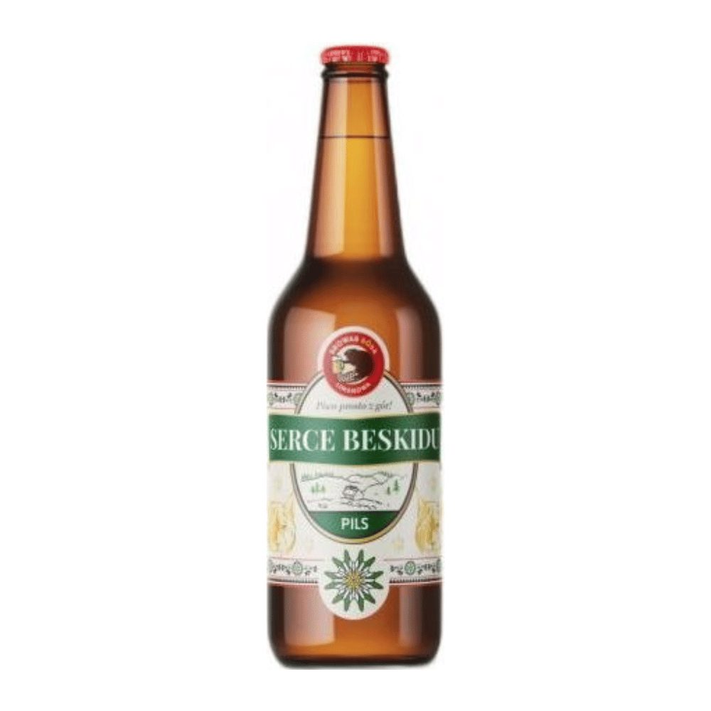 Piwo Bóbr Serce Beskidu Pils 4,7% 500 ml