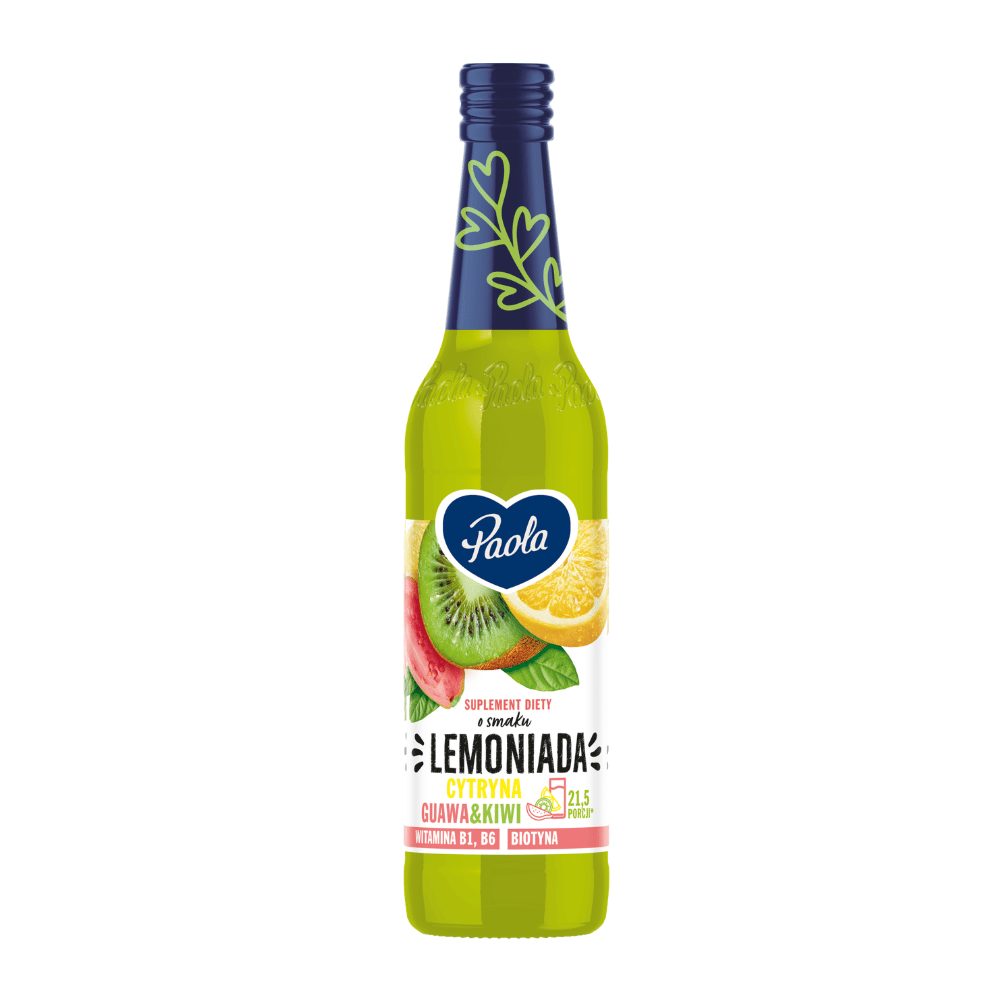 Napój Paola Lemoniada Cytryna Guava & Kiwi 430 ml