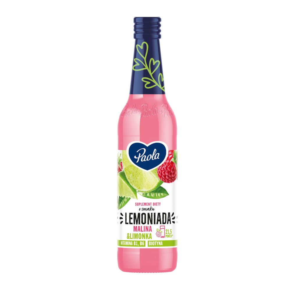 Napój Paola Lemoniada Malina & Limonka 430 ml