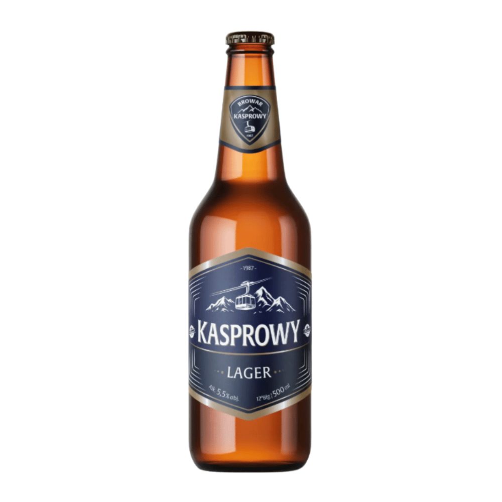 Piwo Browar Kasprowy Lager 5,5% 500 ml