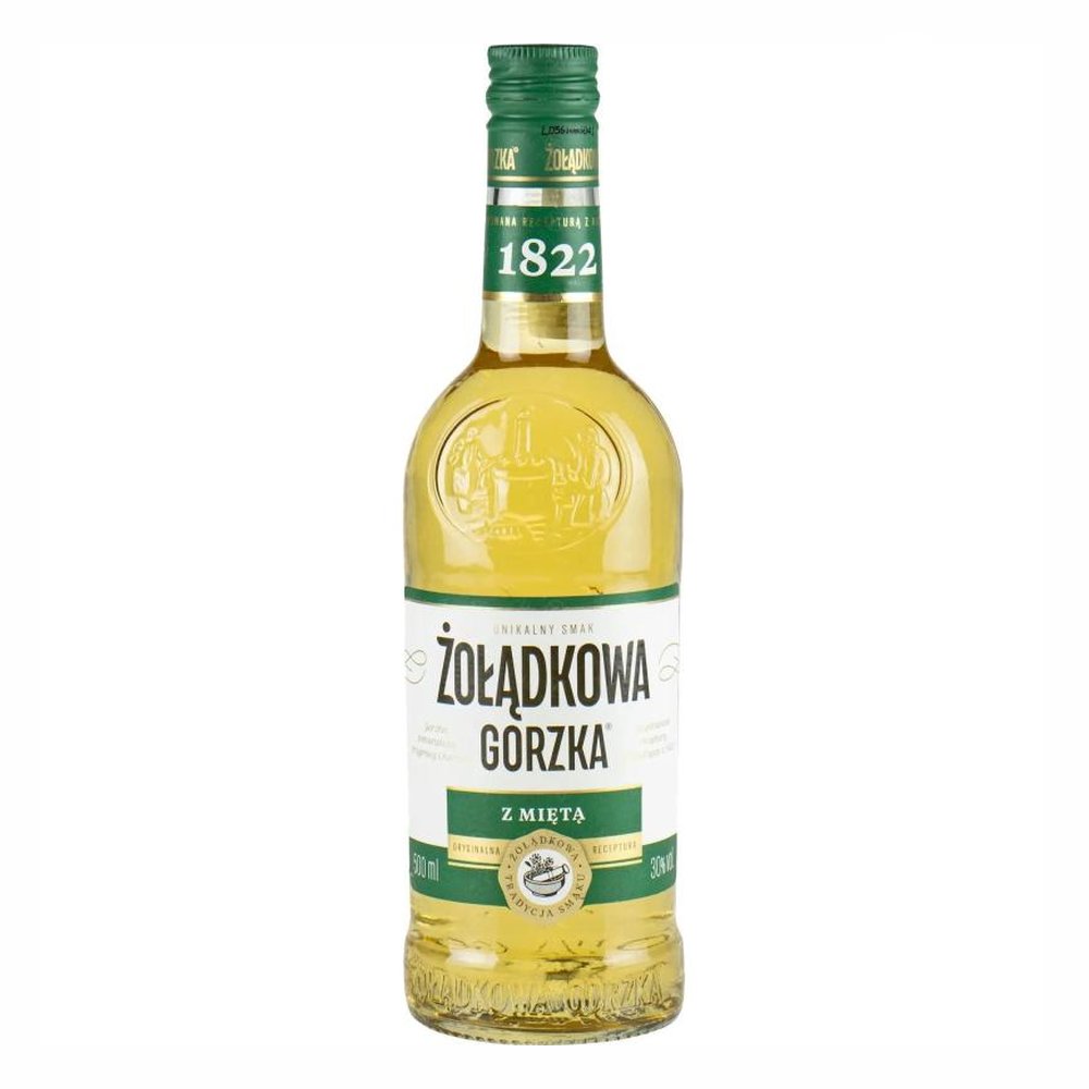 Żołądkowa Gorzka z Miętą 34% 500 ml
