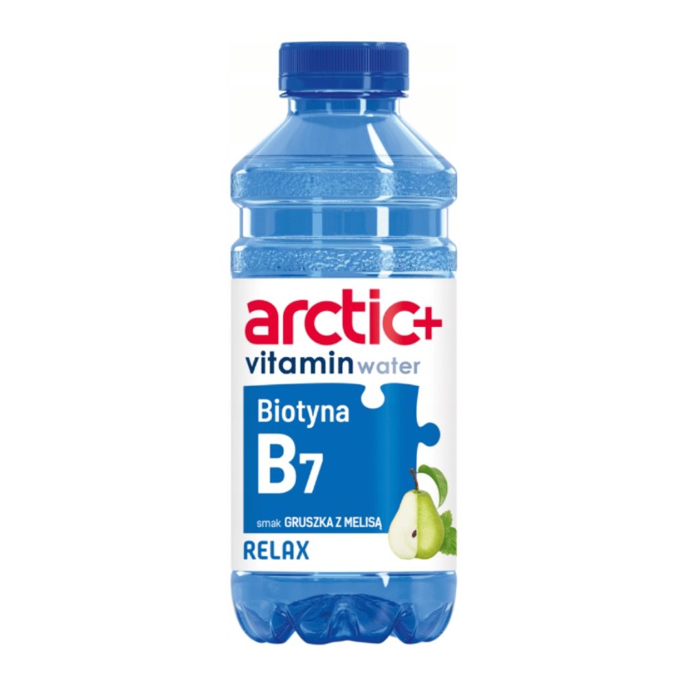 Napój Arctic+ Vitamin Water gruszka z melisą 600 ml DRS