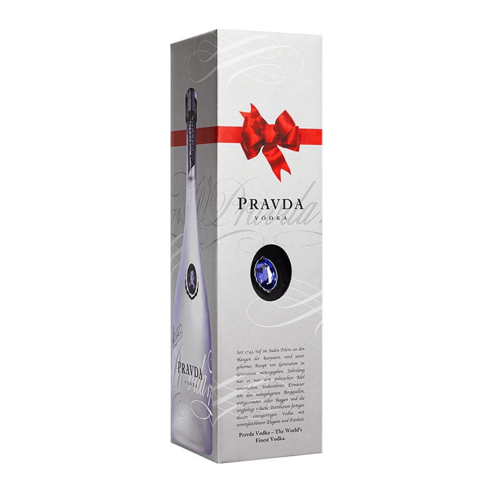Wódka Pravda 40% 700 ml kartonik szary