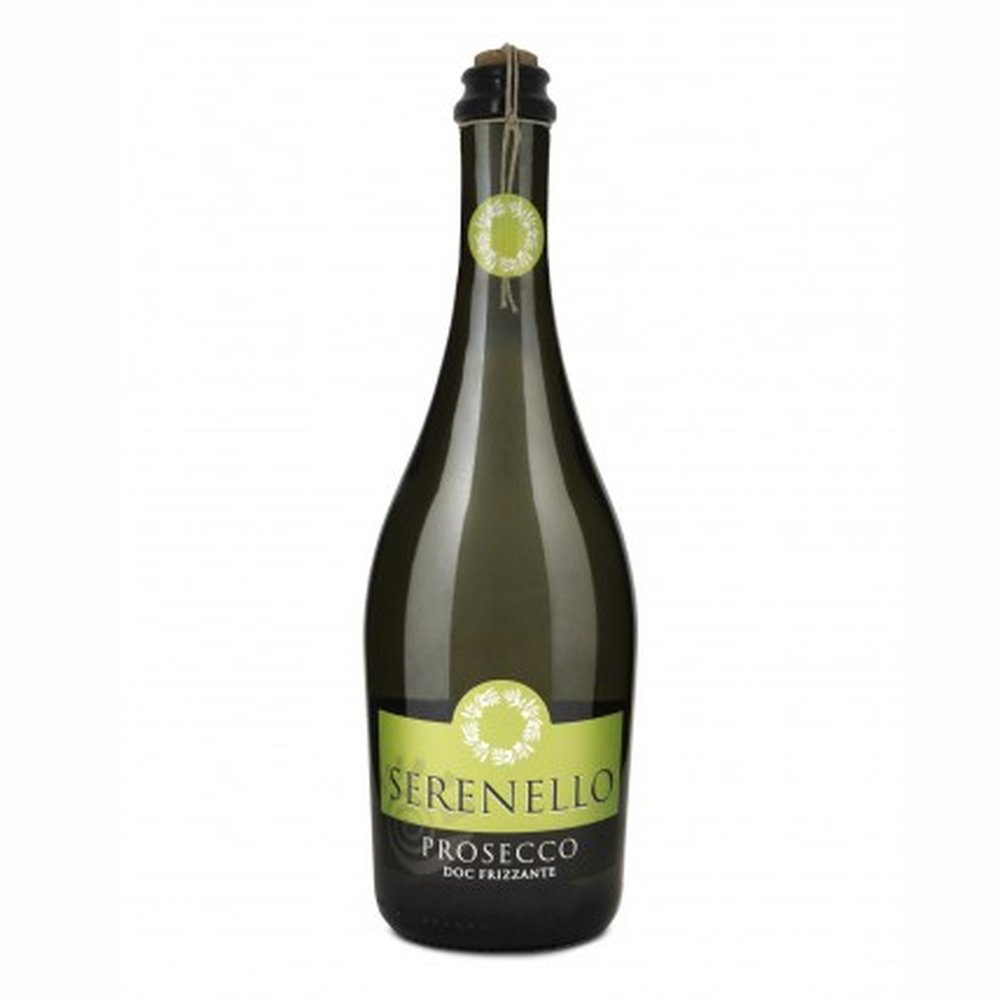 Wino Prosecco Serenello Frizzante białe półwytrawne 10,5% 750ml