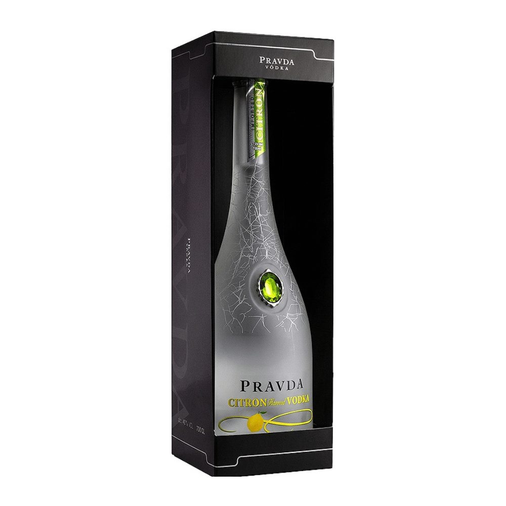 Wódka Pravda Citron 37,5% 700 ml kartonik