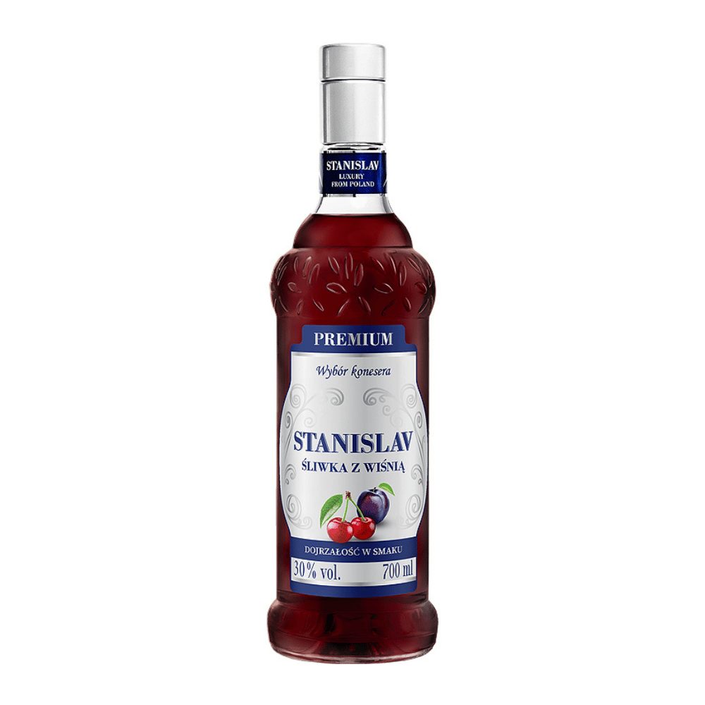 Wódka Stanislav Wiśnia/śliwka 30% 700 ml