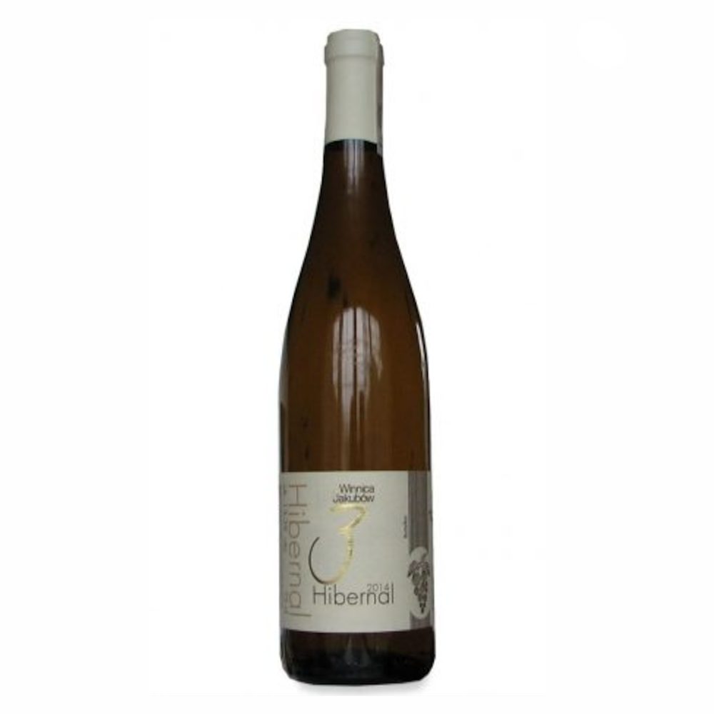 Wino Hibernal Winnica Jakubów 14% białe wytrawne 750 ml