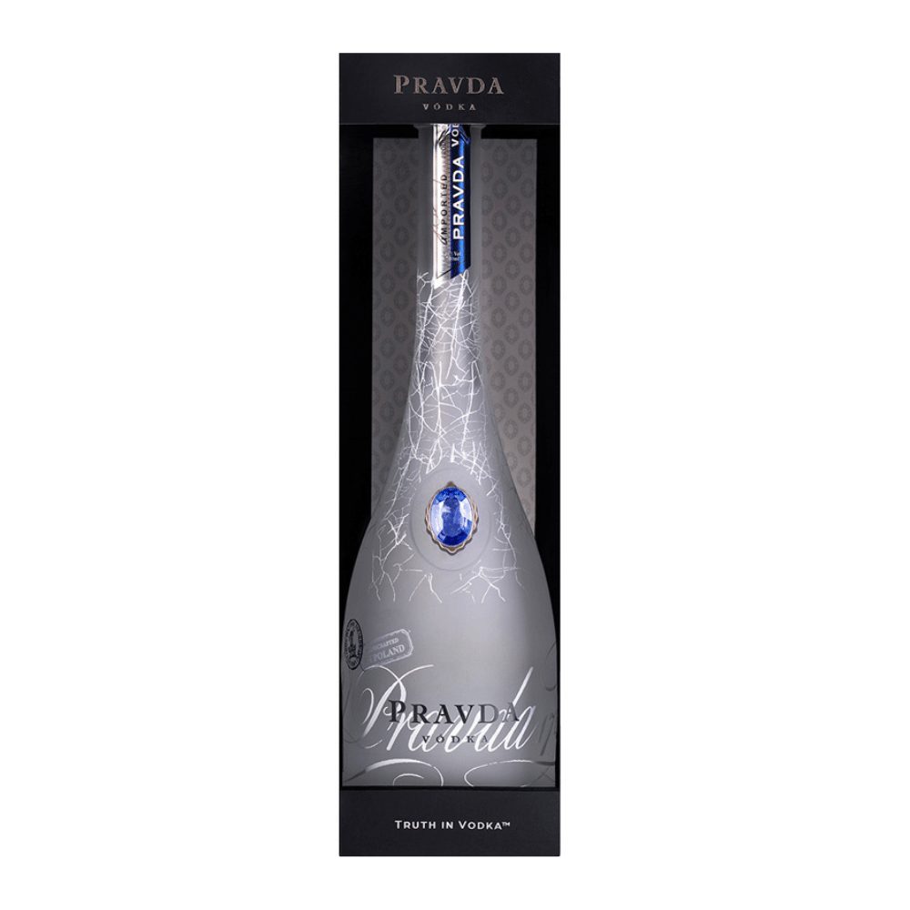 Wódka Pravda 40% 700 ml kartonik czarny