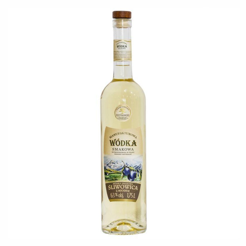 Wódka Manufakturowa Śliwowica 63% 1500 ml