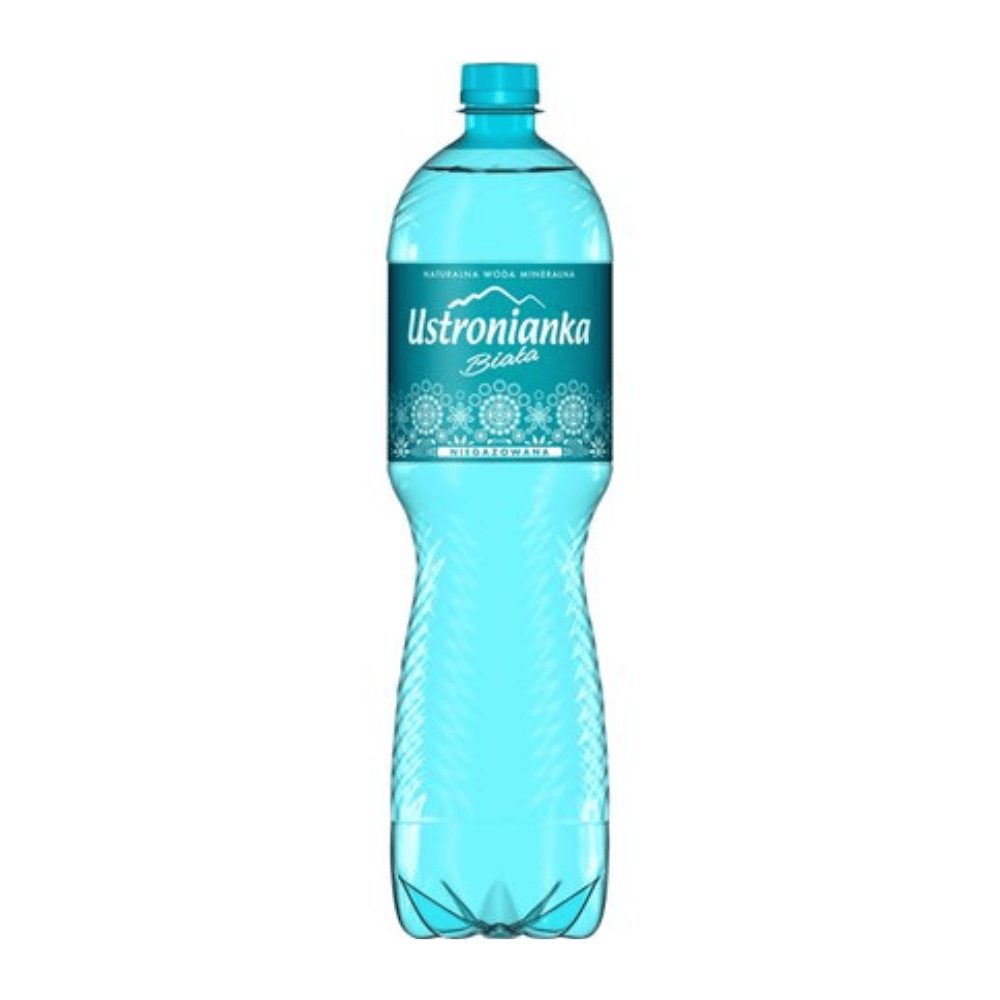 Woda Ustronianka Mineralna niegazowana 1500 ml DRS