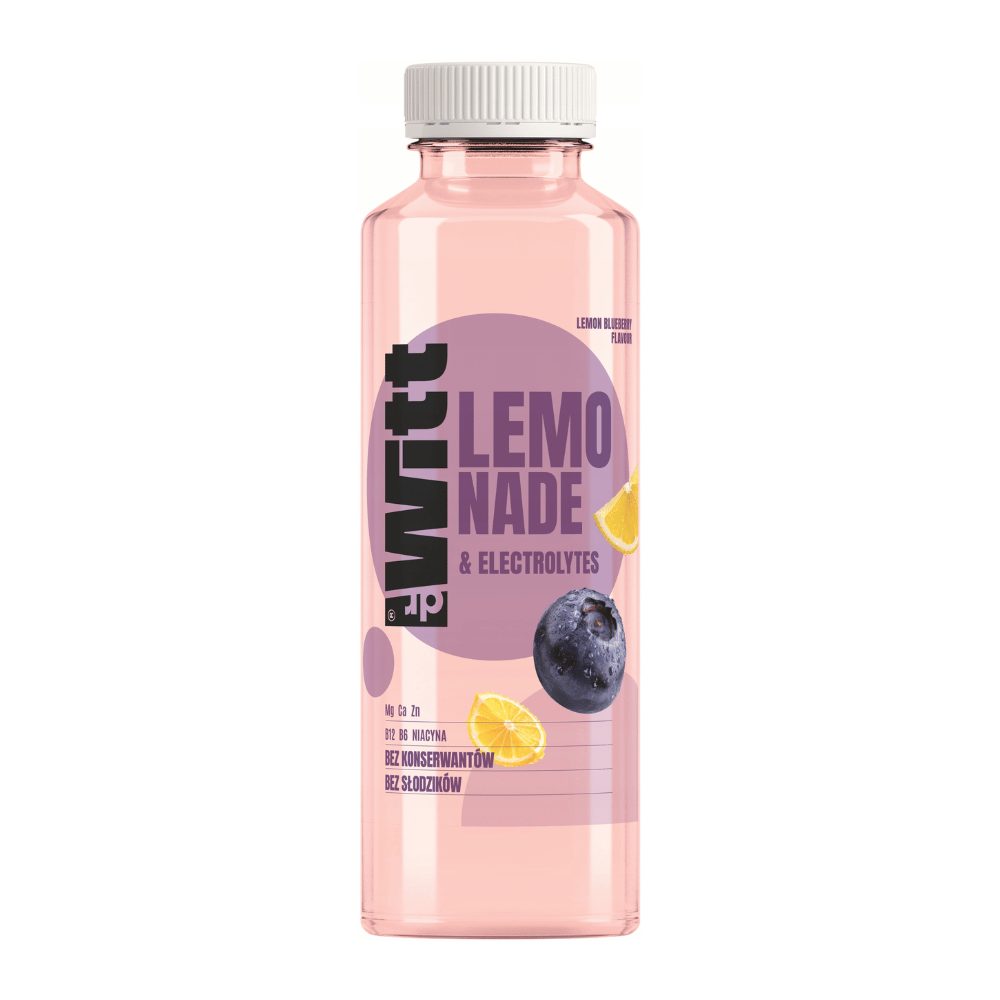 Napój Dr Witt Lemonade & Electrolytes jagoda cytryna 550 ml DRS
