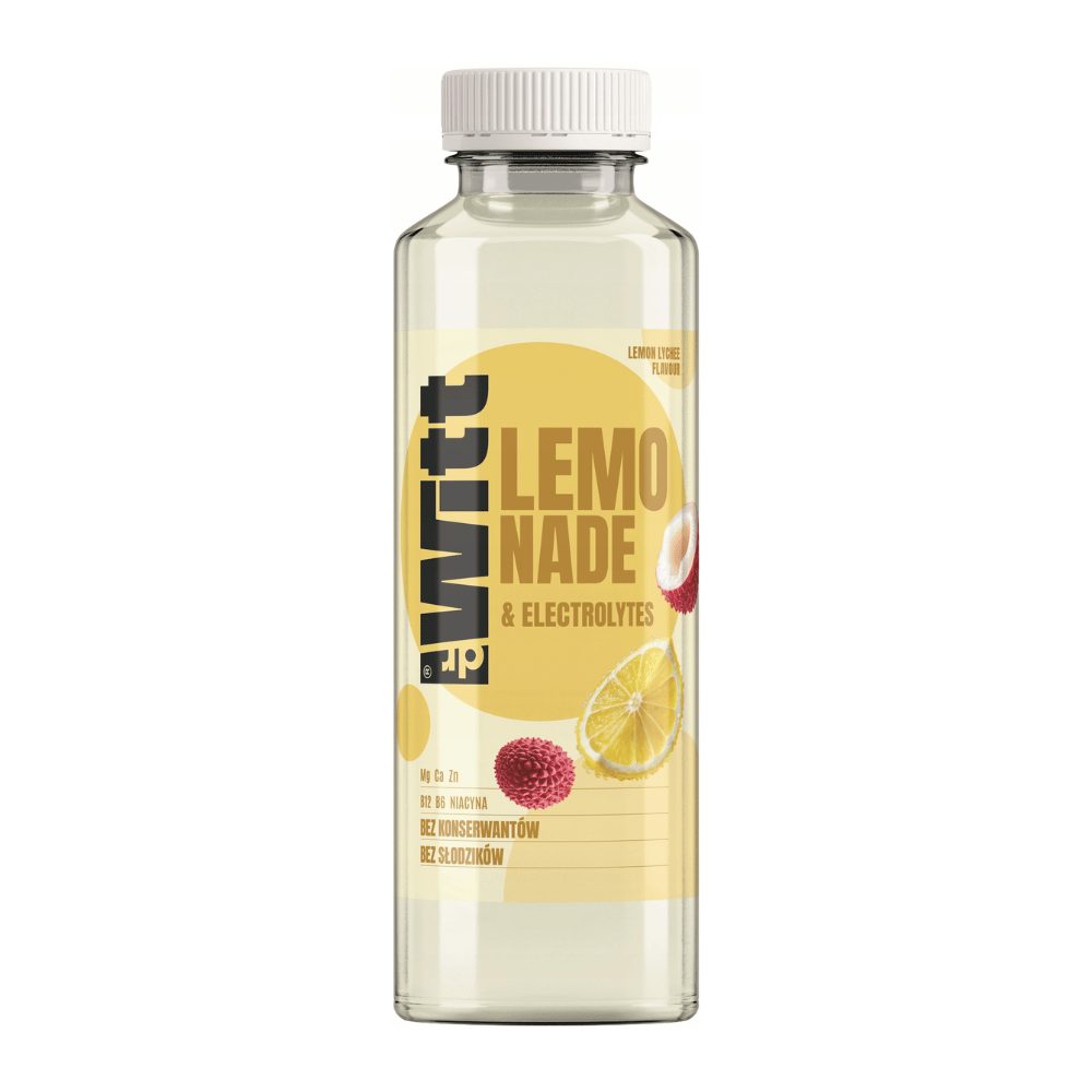 Napój Dr Witt Lemonade & Electrolytes cytryna liczi 550 ml DRS