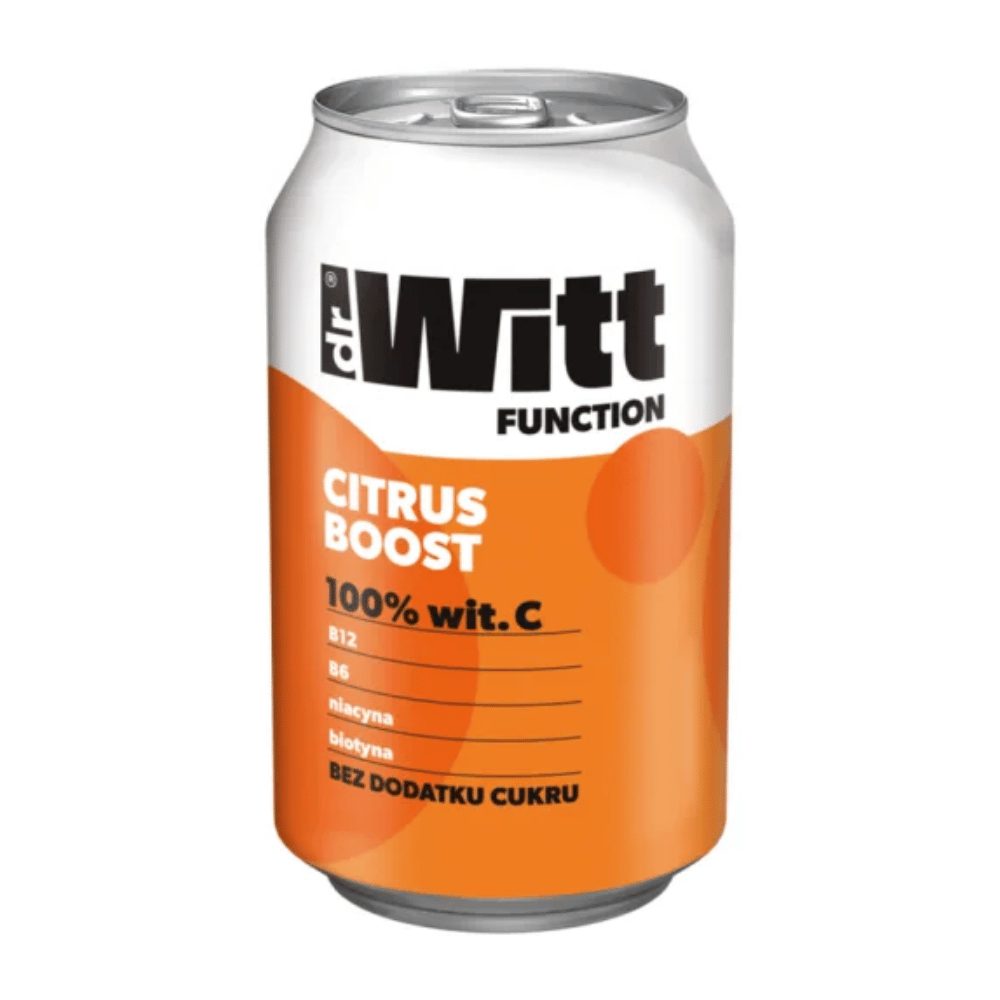 Napój Dr Witt Citrus Boost 330 ml puszka DRS