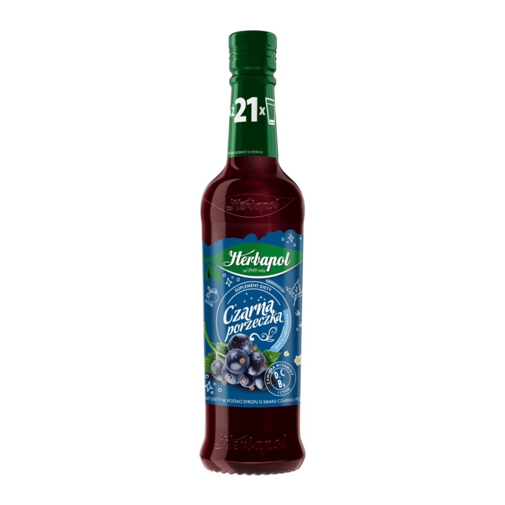Syrop Herbapol Czarna Porzeczka 420 ml