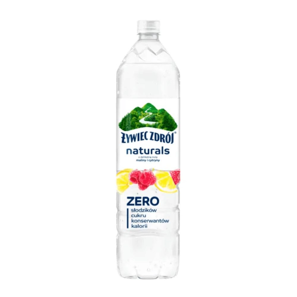 Woda Żywiec Zdrój Naturals Malina-Cytryna niegazowana 1200 ml DRS