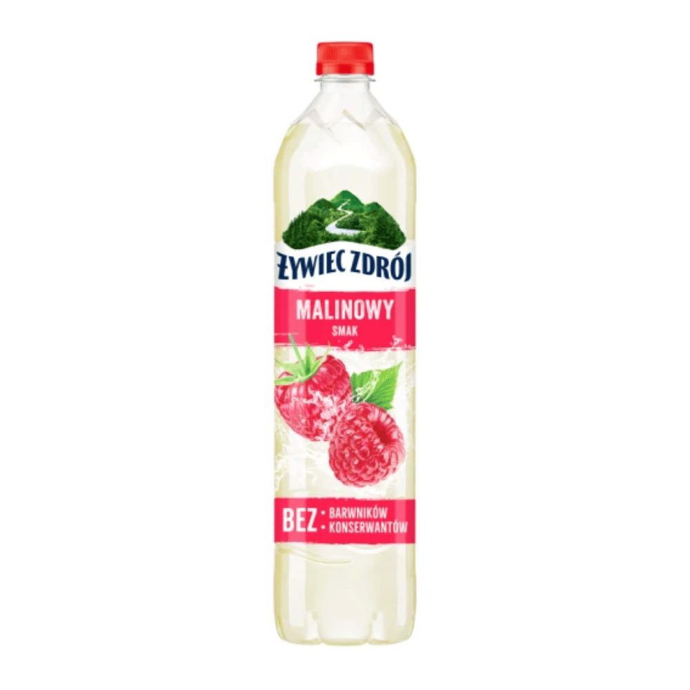Woda Żywiec Zdrój Z Nutą Maliny 1200 ml DRS