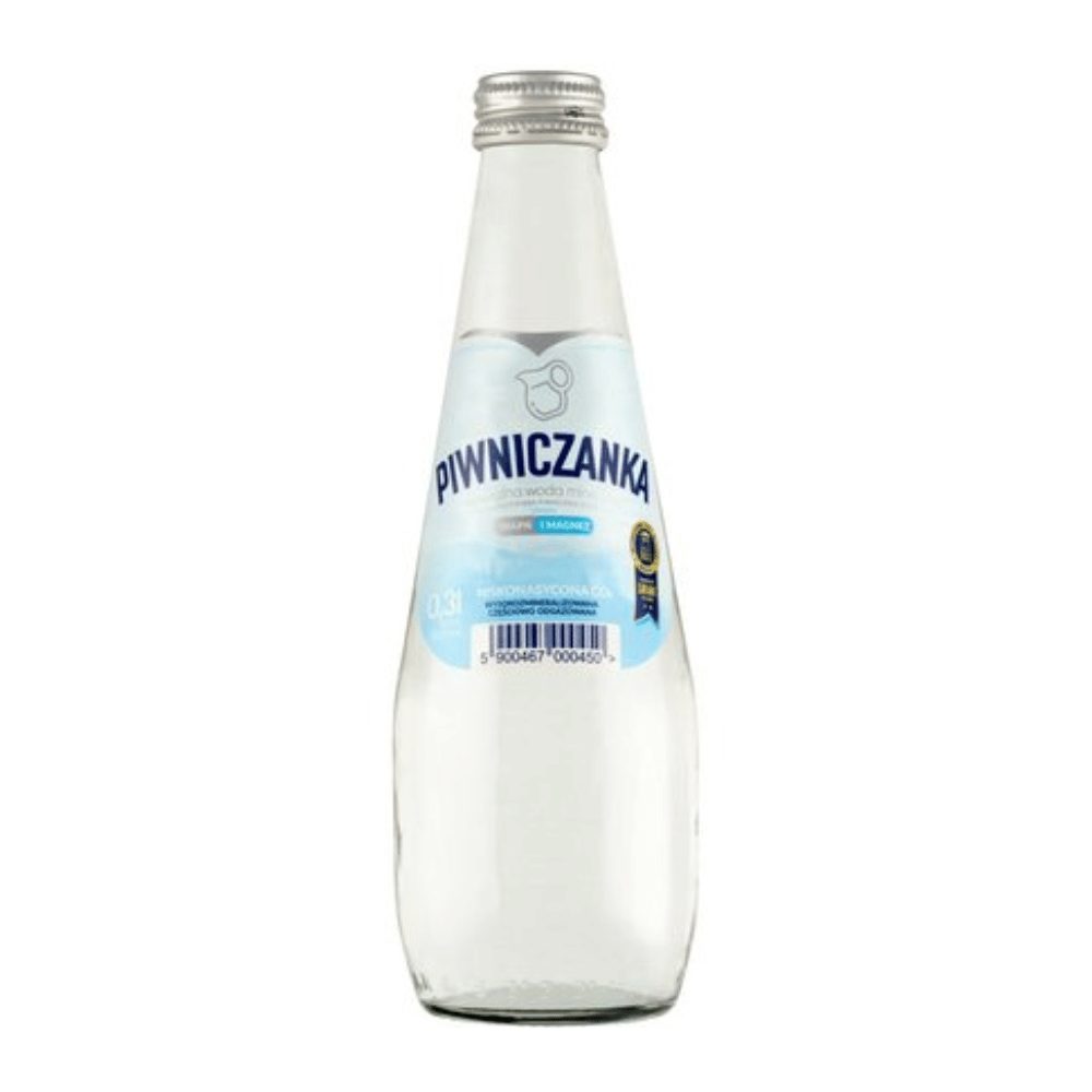 Woda Piwniczanka biała gazowana 300 ml DRS