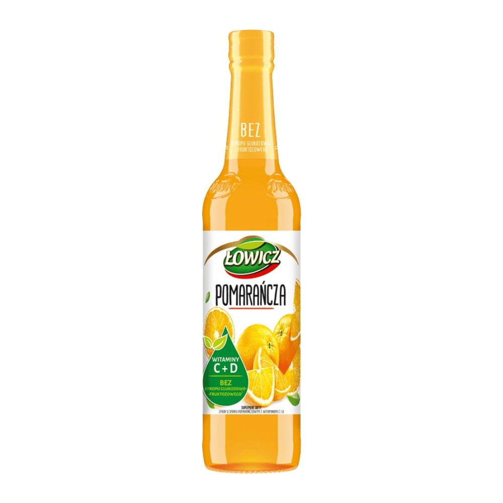 Syrop Łowicz pomarańcza 400 ml