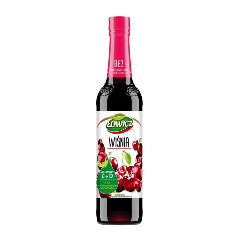Syrop Łowicz wiśnia 400 ml