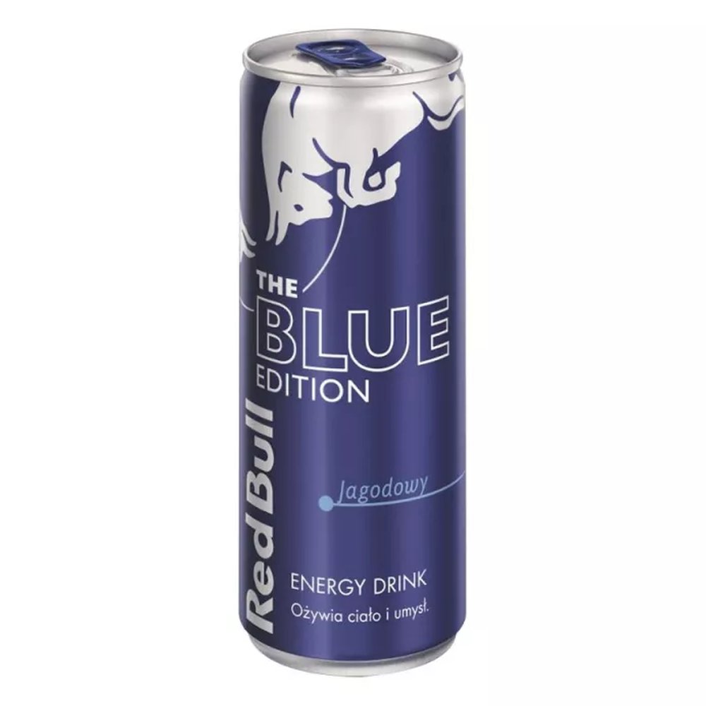 Napój energetyczny Red Bull Blue Edition Jagodowy 250 ml puszka