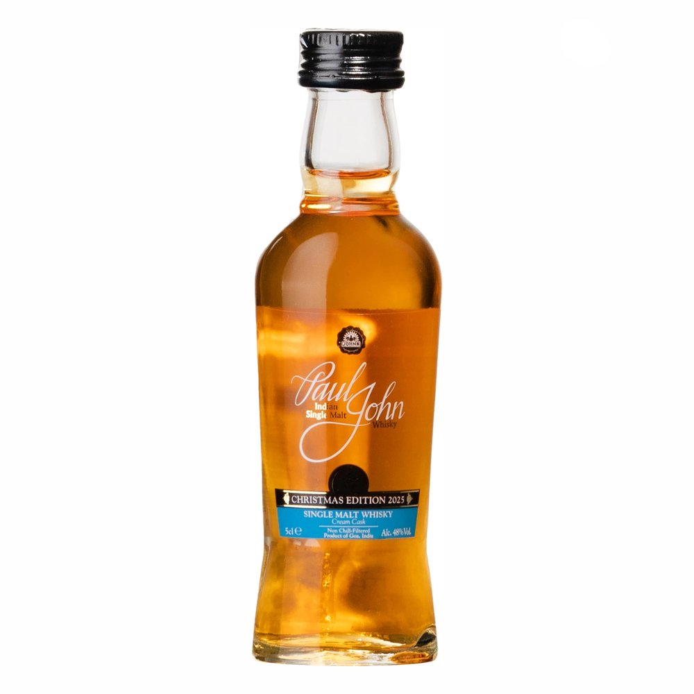 Whisky Paul John Single Malt Christmas Edition 2025 Miniaturka Indie 48% 50 ml