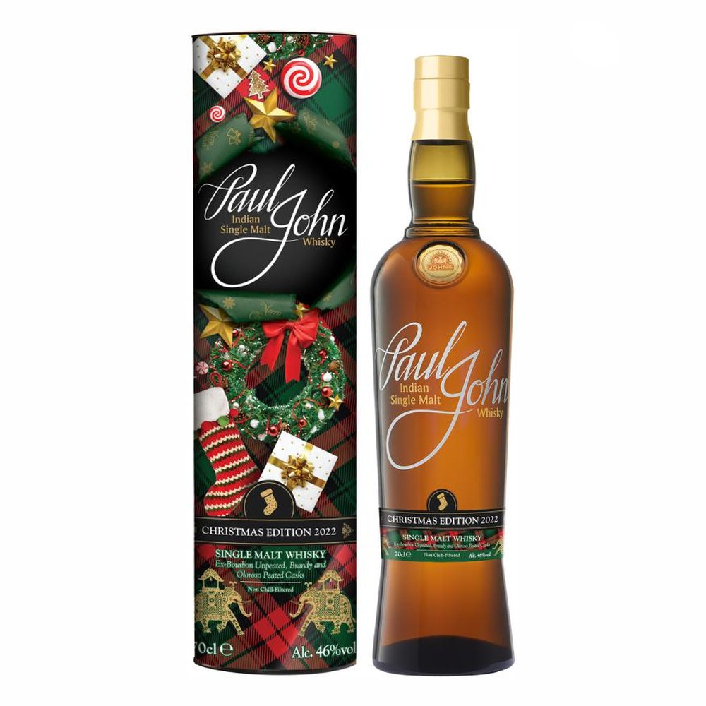 Whisky Paul John Single Malt Christmas Edition 2022 Indie 46% 700 ml