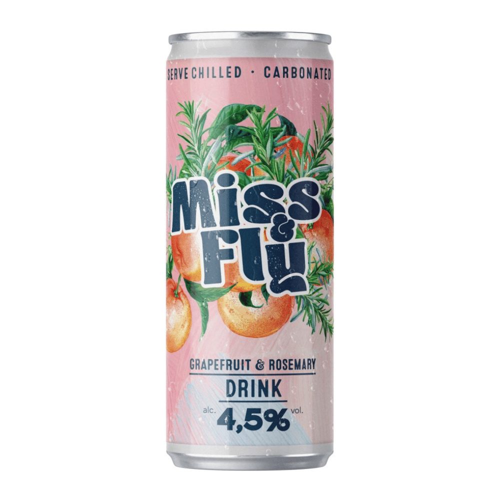 Drink Miss & Fly Grapefruit & Rosemary 4,5% 330 ml puszka