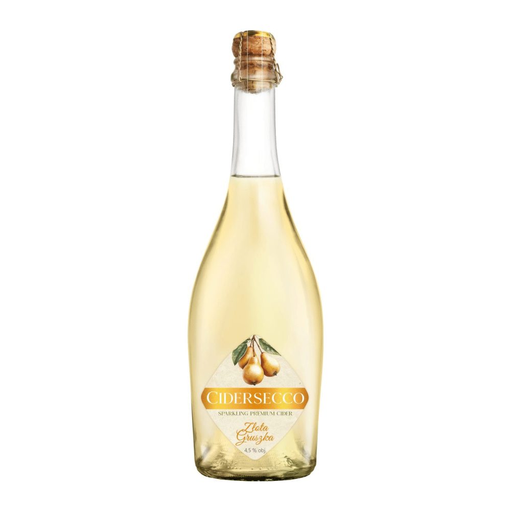 Cydr Cidersecco Złota gruszka 4,5% 750 ml