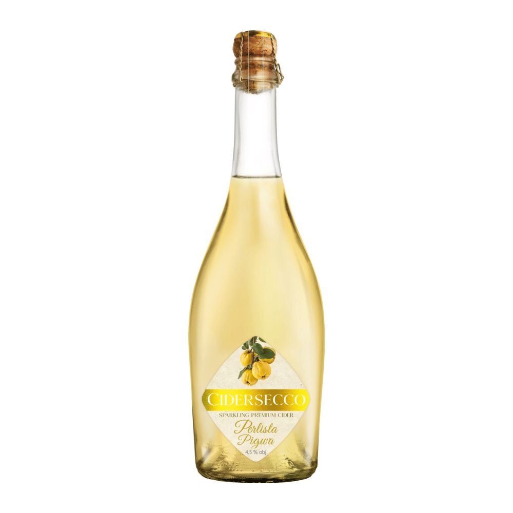 Cydr Cidersecco Perlista Pigwa 4,5% 750 ml