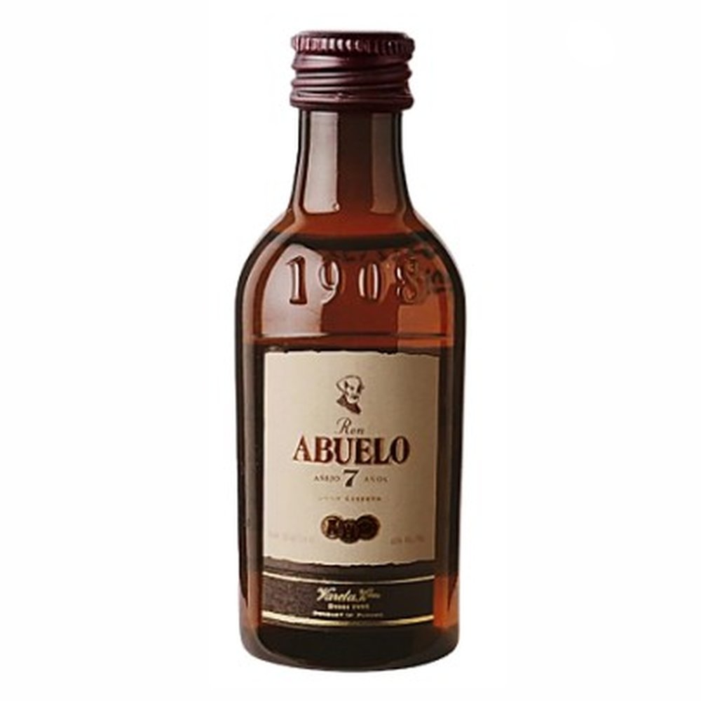 Rum Abuelo 7YO Miniaturka 40% 50 ml