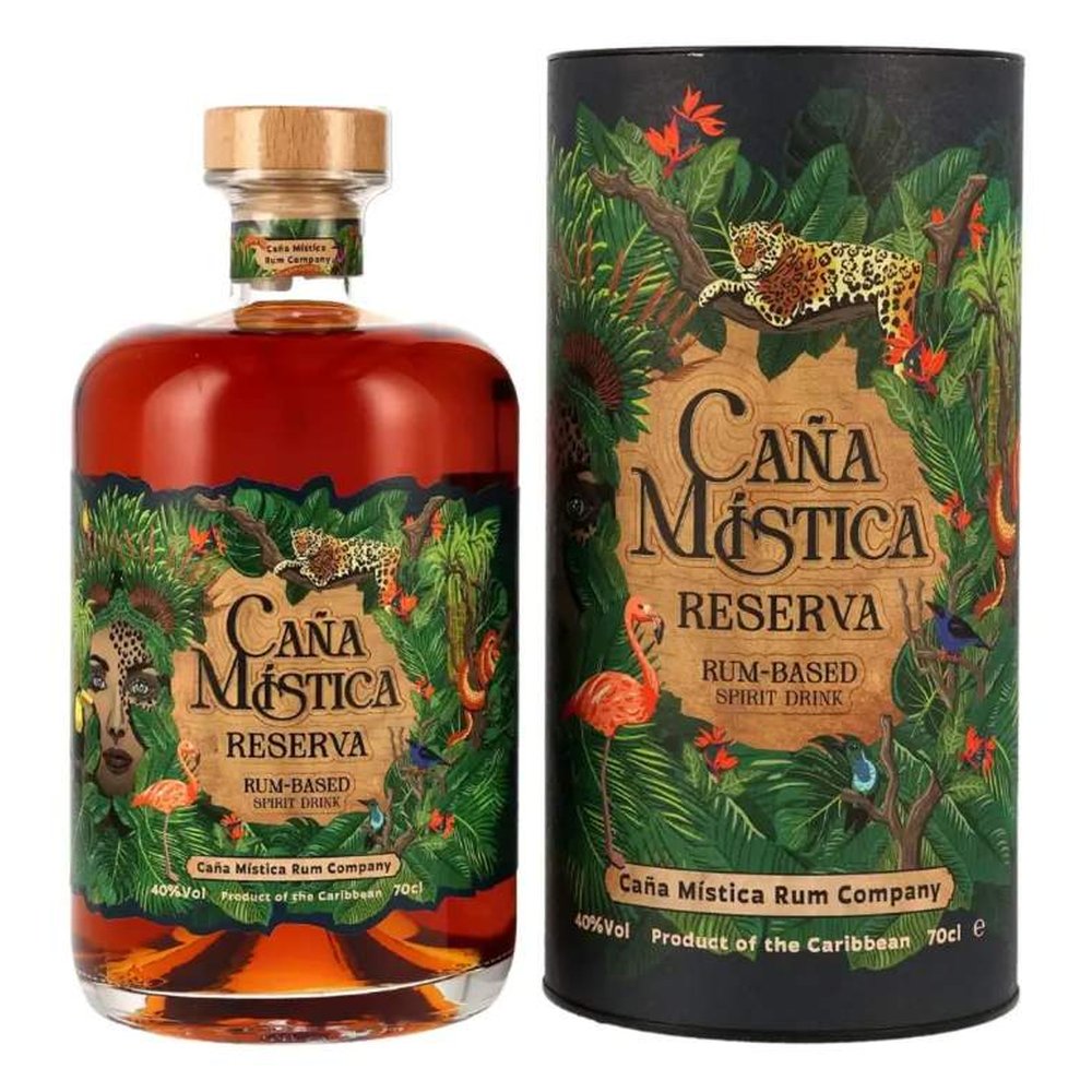 Rum Cana Mística Cana Mistica Reserva Karaiby 40% 700 ml Tuba