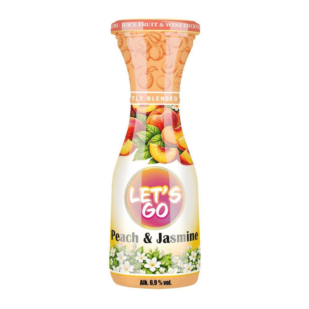 Koktajl Let’s Go Peach & Jasmine 6,9% 375 ml