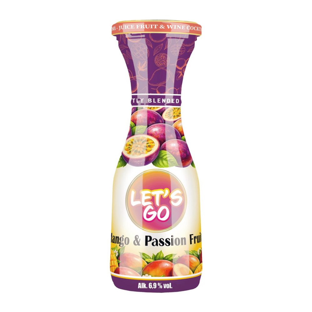 Koktajl Let’s Go Mango & Passion Fruit 6,9% 375 ml