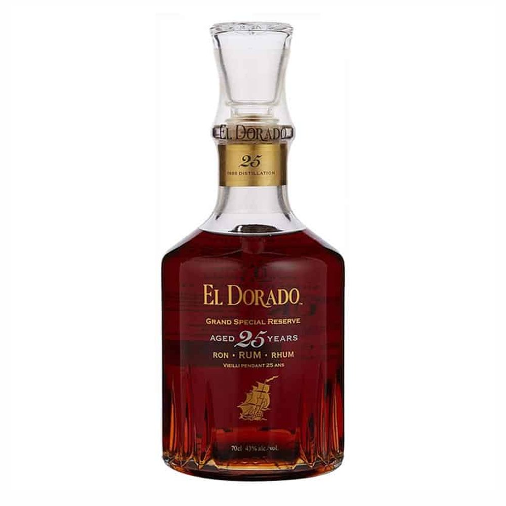 Rum El Dorado 25YO Guyana 43% 700 ml