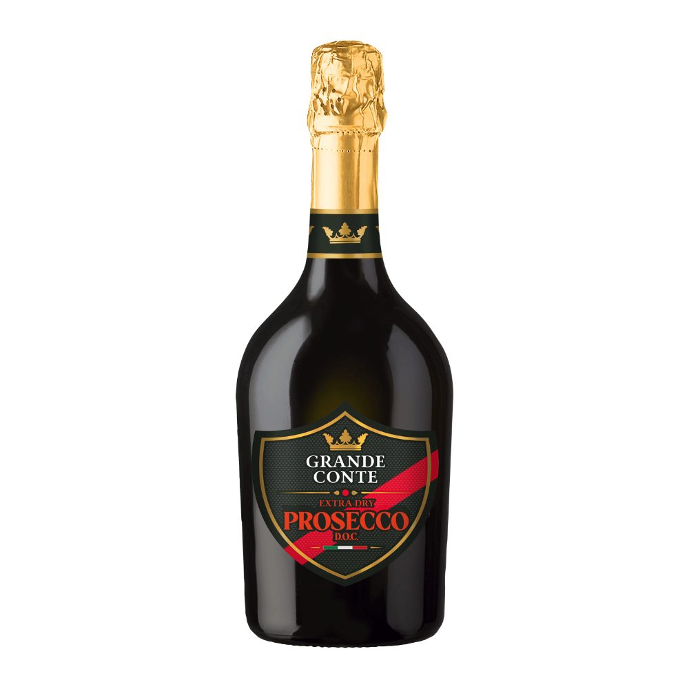 Wino musujące Grande Conte Prosecco 11% białe wytrawne 750 ml
