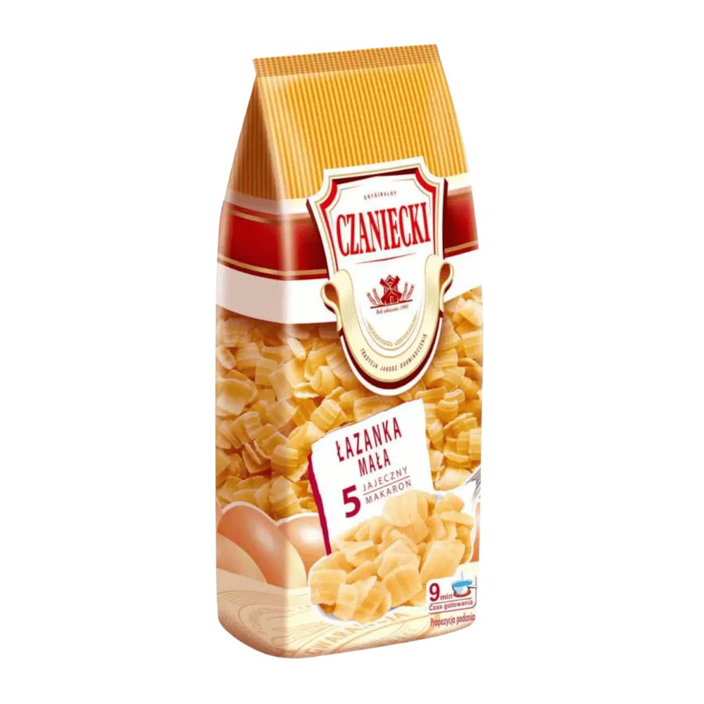 Makaron Czaniecki 5 jajeczny Łazanka mała 250g